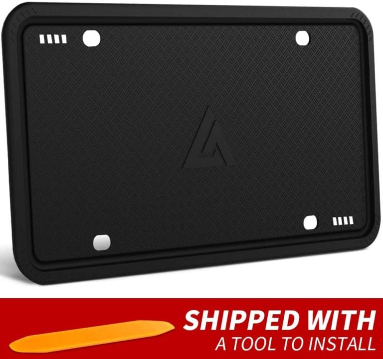 Aujen Silicone License Plate Frames Chariotz